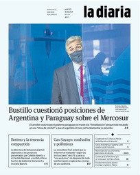 Tapa de la diaria del martes 15 de junio de 2021