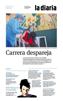 Tapa de la diaria del sábado 29 de mayo de 2021