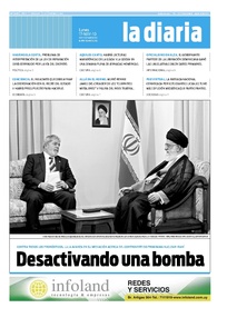 Tapa de la diaria del domingo 16 de mayo de 2010