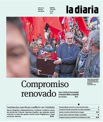 Tapa de la diaria del martes 15 de octubre de 2019