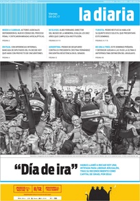 Tapa de la diaria del viernes 8 de diciembre de 2017