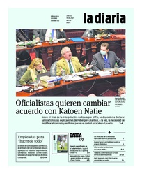 Tapa de la diaria del jueves 19 de agosto de 2021