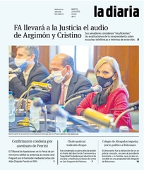 Tapa de la diaria del martes 23 de junio de 2020
