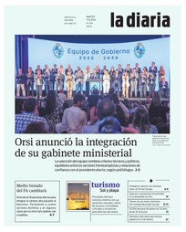 Tapa de la diaria del martes 17 de diciembre de 2024