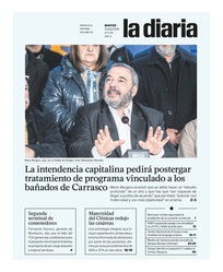 Tapa de la diaria del martes 15 de setiembre de 2026