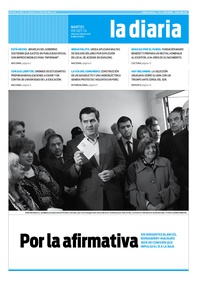 Tapa de la diaria del martes 9 de septiembre de 2014