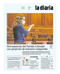 Tapa de la diaria del lunes 31 de mayo de 2021