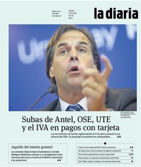 Tapa de la diaria del jueves 12 de marzo de 2020