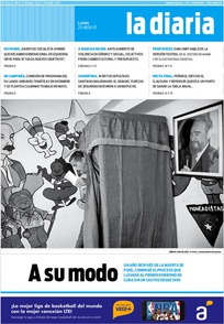 Tapa de la diaria del lunes 27 de noviembre de 2017