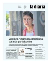 Tapa de la diaria del lunes 17 de enero de 2022