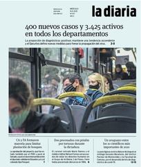 Tapa de la diaria del miércoles 16 de diciembre de 2020
