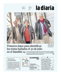 Tapa de la diaria del jueves 15 de agosto de 2024