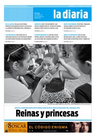Tapa de la diaria del viernes 23 de enero de 2015