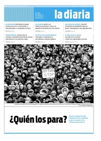 Tapa de la diaria del lunes 3 de marzo de 2014