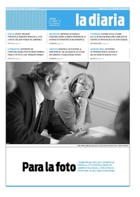 Tapa de la diaria del jueves 23 de mayo de 2013