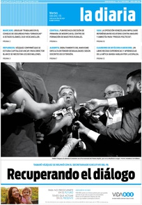 Tapa de la diaria del martes 8 de diciembre de 2015