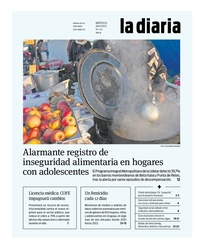 Tapa de la diaria del miércoles 26 de julio de 2023
