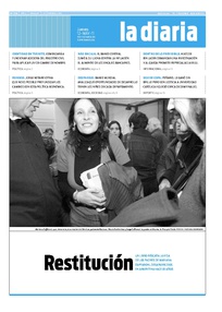 Tapa de la diaria del jueves 12 de mayo de 2011