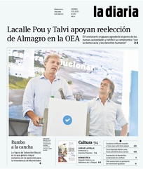 Tapa de la diaria del viernes 17 de enero de 2020