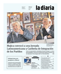Tapa de la diaria del miércoles 25 de octubre de 2023