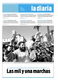 Tapa de la diaria del lunes 21 de febrero de 2011