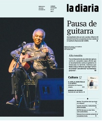 Tapa de la diaria del viernes 3 de mayo de 2019