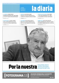 Tapa de la diaria del jueves 3 de octubre de 2013