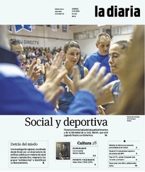 Tapa de la diaria del viernes 12 de octubre de 2018