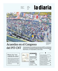 Tapa de la diaria del lunes 8 de noviembre de 2021