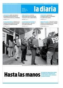Tapa de la diaria del jueves 28 de mayo de 2015