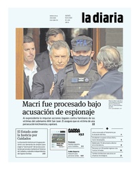 Tapa de la diaria del jueves 2 de diciembre de 2021