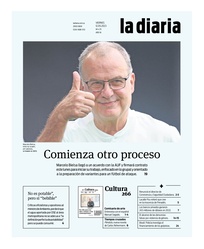 Tapa de la diaria del viernes 12 de mayo de 2023