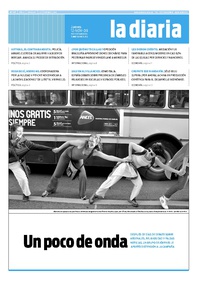 Tapa de la diaria del jueves 12 de noviembre de 2009