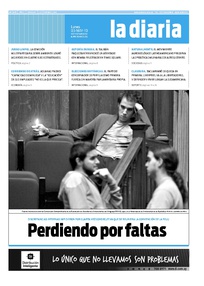 Tapa de la diaria del lunes 3 de mayo de 2010