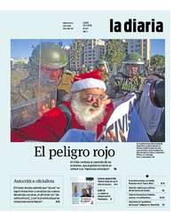 Tapa de la diaria del lunes 23 de diciembre de 2019