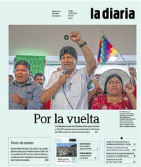 Tapa de la diaria del lunes 20 de enero de 2020
