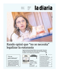 Tapa de la diaria del miércoles 15 de noviembre de 2023