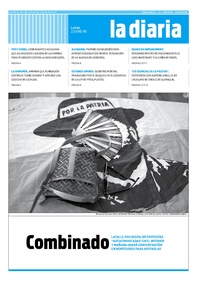 Tapa de la diaria del lunes 22 de enero de 2018