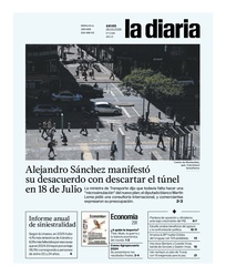 Tapa de la diaria del jueves 26 de marzo de 2026