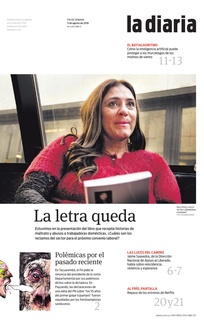Tapa de la diaria del sábado 11 de agosto de 2018