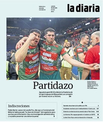 Tapa de la diaria del jueves 6 de junio de 2019
