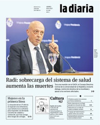 Tapa de la diaria del viernes 9 de abril de 2021