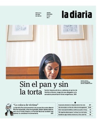 Tapa de la diaria del jueves 26 de septiembre de 2019