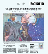 Tapa de la diaria del jueves 6 de agosto de 2020
