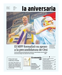 Tapa de la diaria del lunes 20 de marzo de 2023