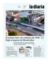 Tapa de la diaria del miércoles 3 de abril de 2024