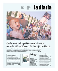 Tapa de la diaria del viernes 1 de agosto de 2025
