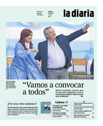 Tapa de la diaria del viernes 25 de octubre de 2019