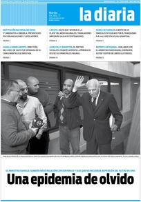Tapa de la diaria del martes 4 de julio de 2017