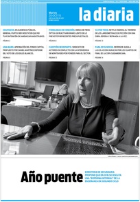 Tapa de la diaria del martes 20 de octubre de 2015